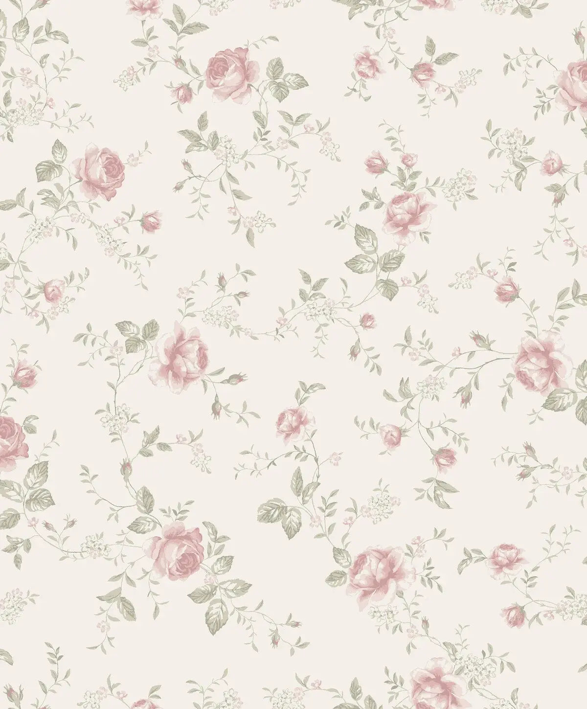 6928 Rosegarden blomstret tapet med roser