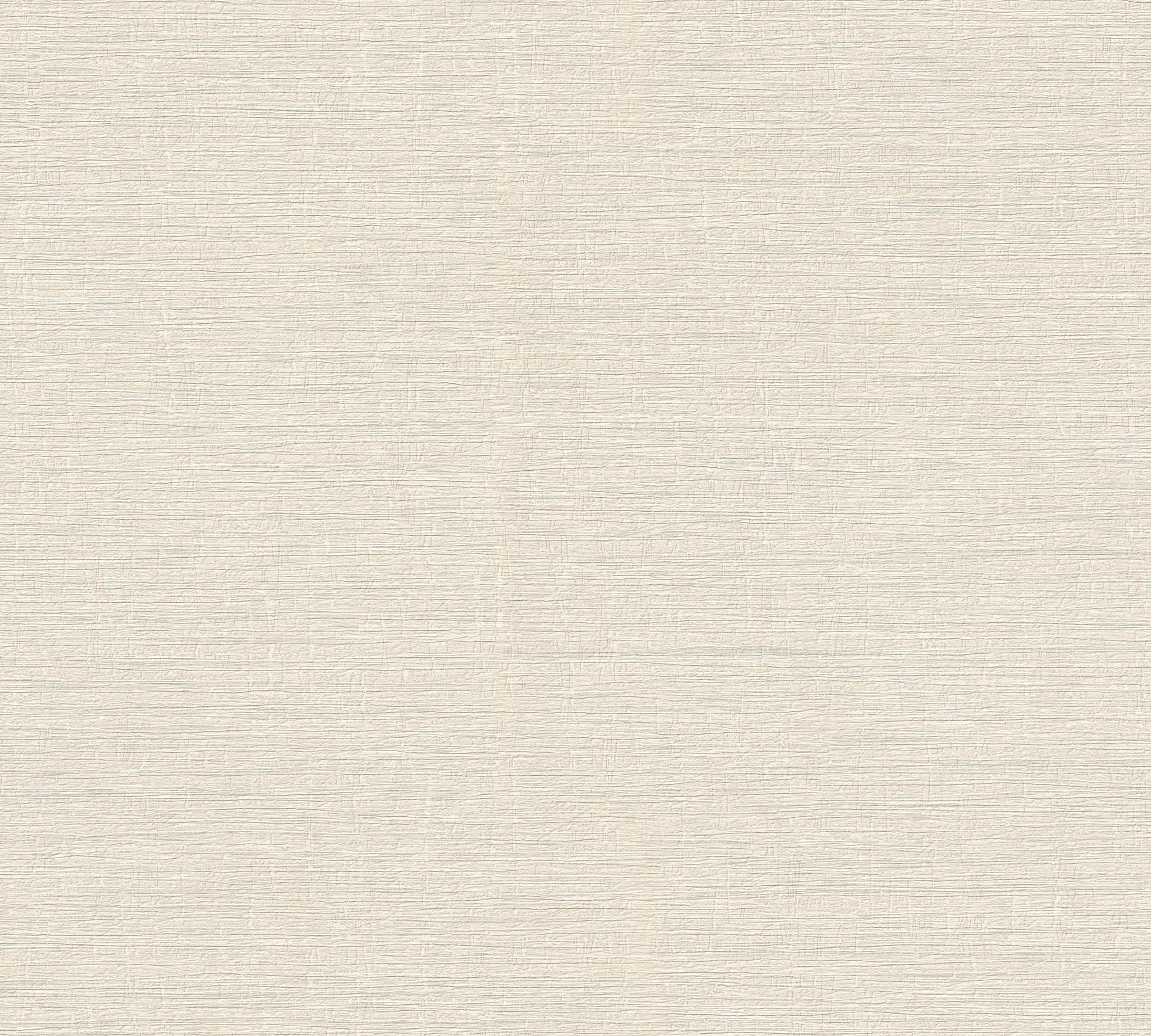 En nærbillede af Alma Textured - Ivory tapetet, der viser den detaljerede tekstur og det neutrale elfenbensfarve mønster.