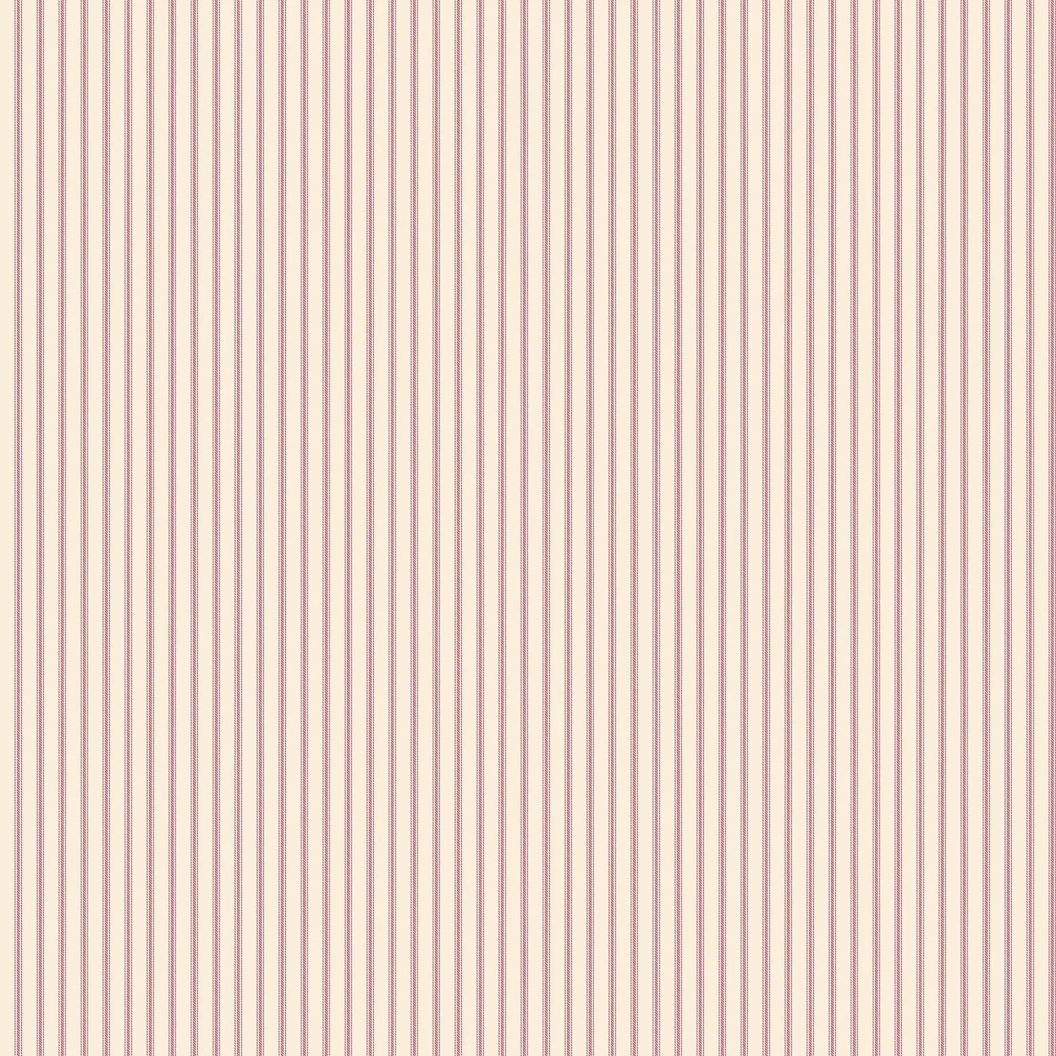 Nærbillede af Elegant Lines - Rose Blush tapet med sarte lodrette linjer i lyserød nuance.