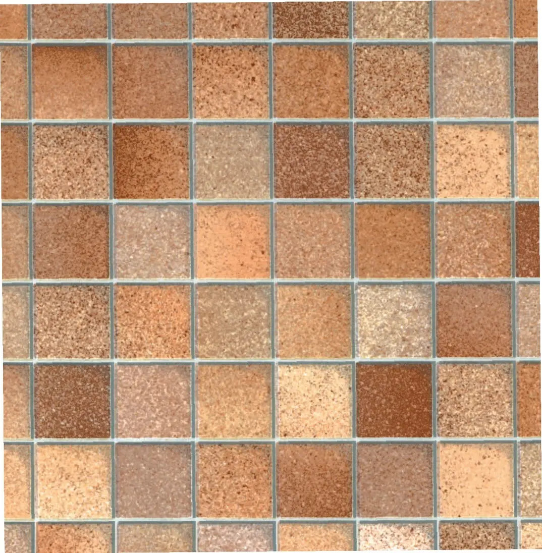 Selvklæbende folie Folio Pro - Tuscan Clay, 45x200cm, med sten-mønster og varme jordfarver