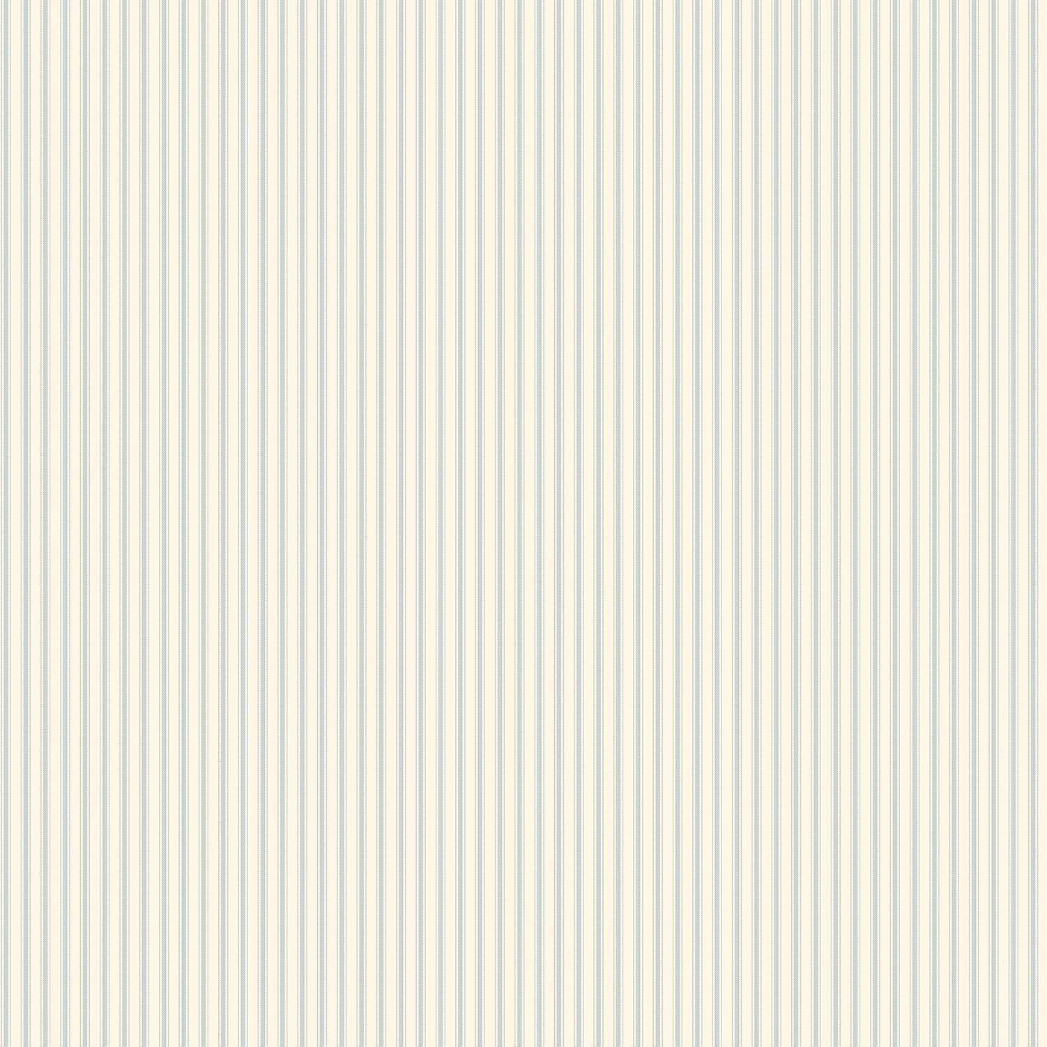 G67929-Antikhvid tapet med lys blå striber - Køb de flotteste tapeter her