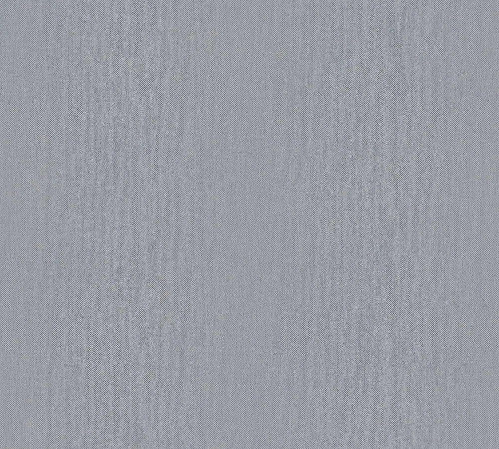 Detaljeret billede af Jungle Dunes - Twilight tapet fra Nicetapet.dk i en subtil gråblå nuance.