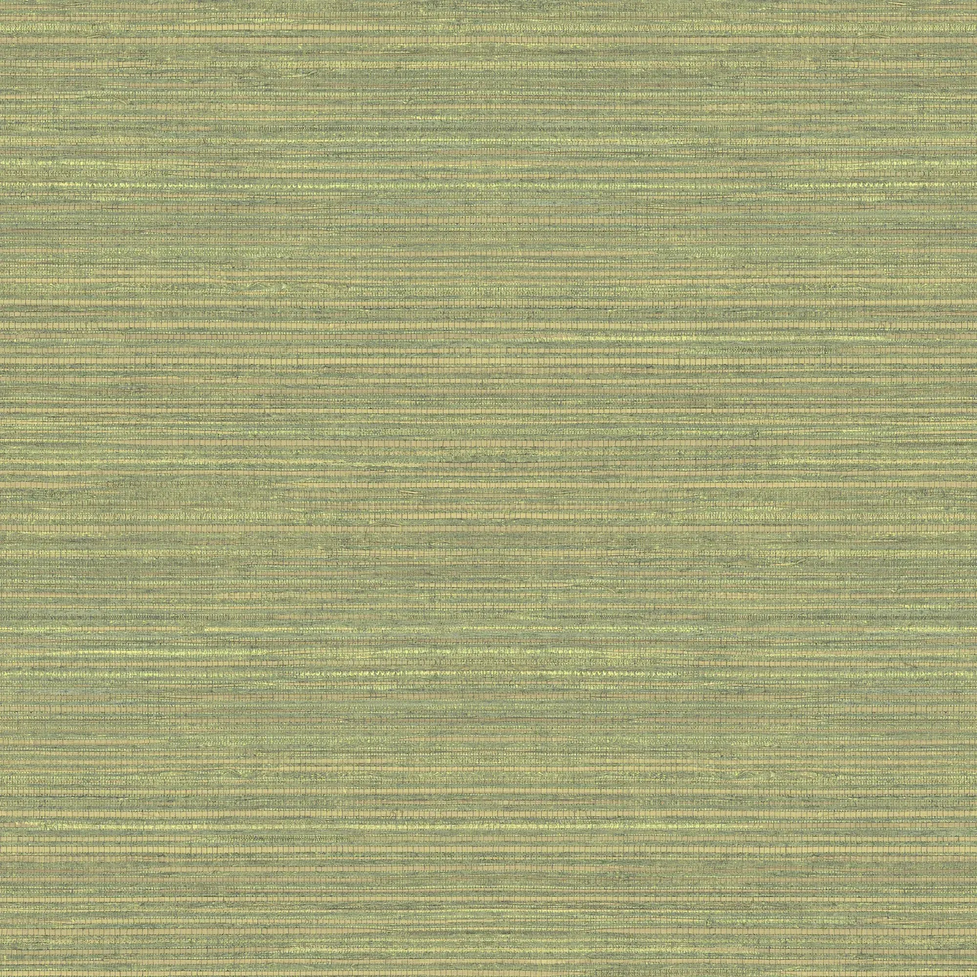 Nærbillede af Linen Texture - Olive tapet, der viser den subtile struktur og olivenfarve.