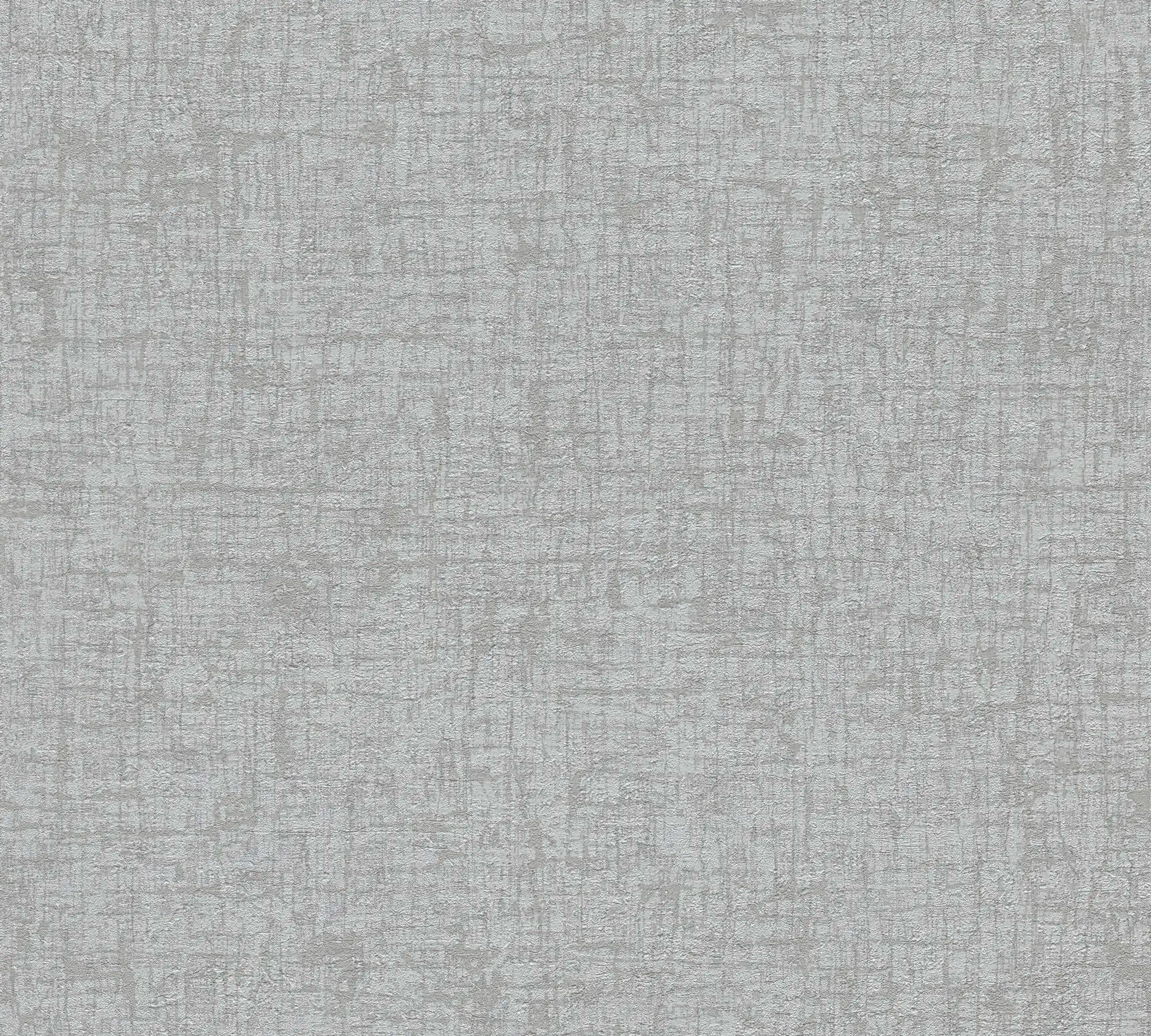 Nærbillede af tapet Chrushed Shell - Mist viser et avanceret mønster i lysegrå nuancer fra Nicetapet.dk.