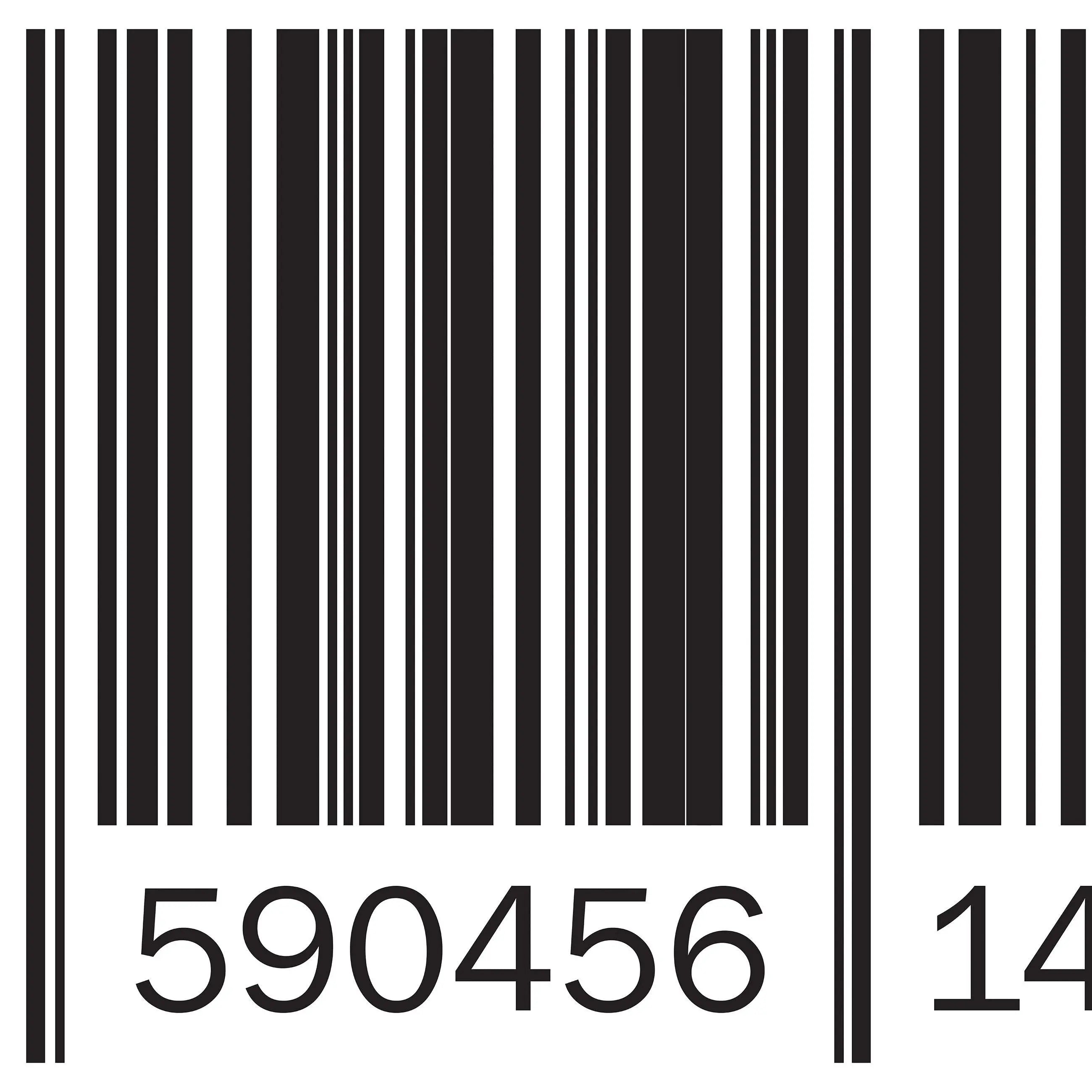 Billede 15 af Fototapet - To stregkoder med numrene 590456 og 14589