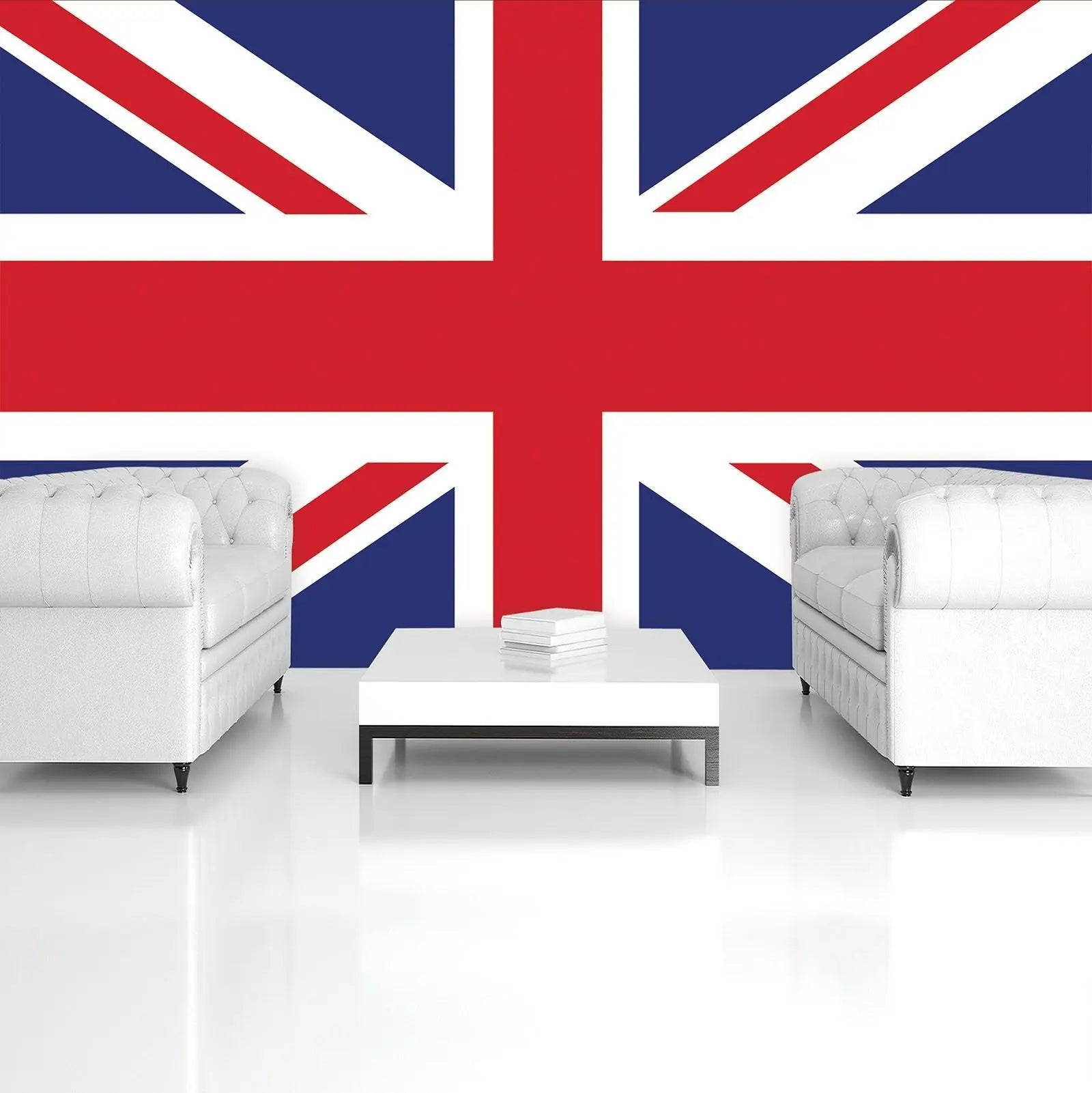 Billede 6 af Fototapet - Union Jack-flag