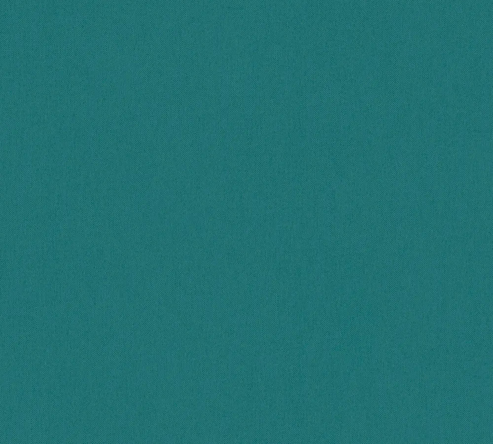 Nærbillede af Unis - Aqua tapet med en tydelig tekstur i en turkis farve.