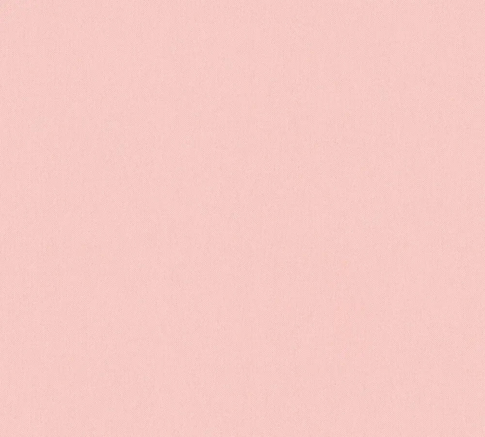 Lys rosa tapet med en jævn tekstur fra Unis - Blush, ideel til minimalistisk boligindretning.