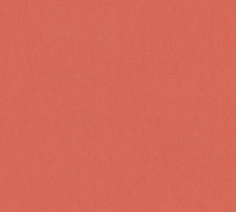 Farveprøve af Unis - Coral tapet med en ensartet koralrosa nuance.
