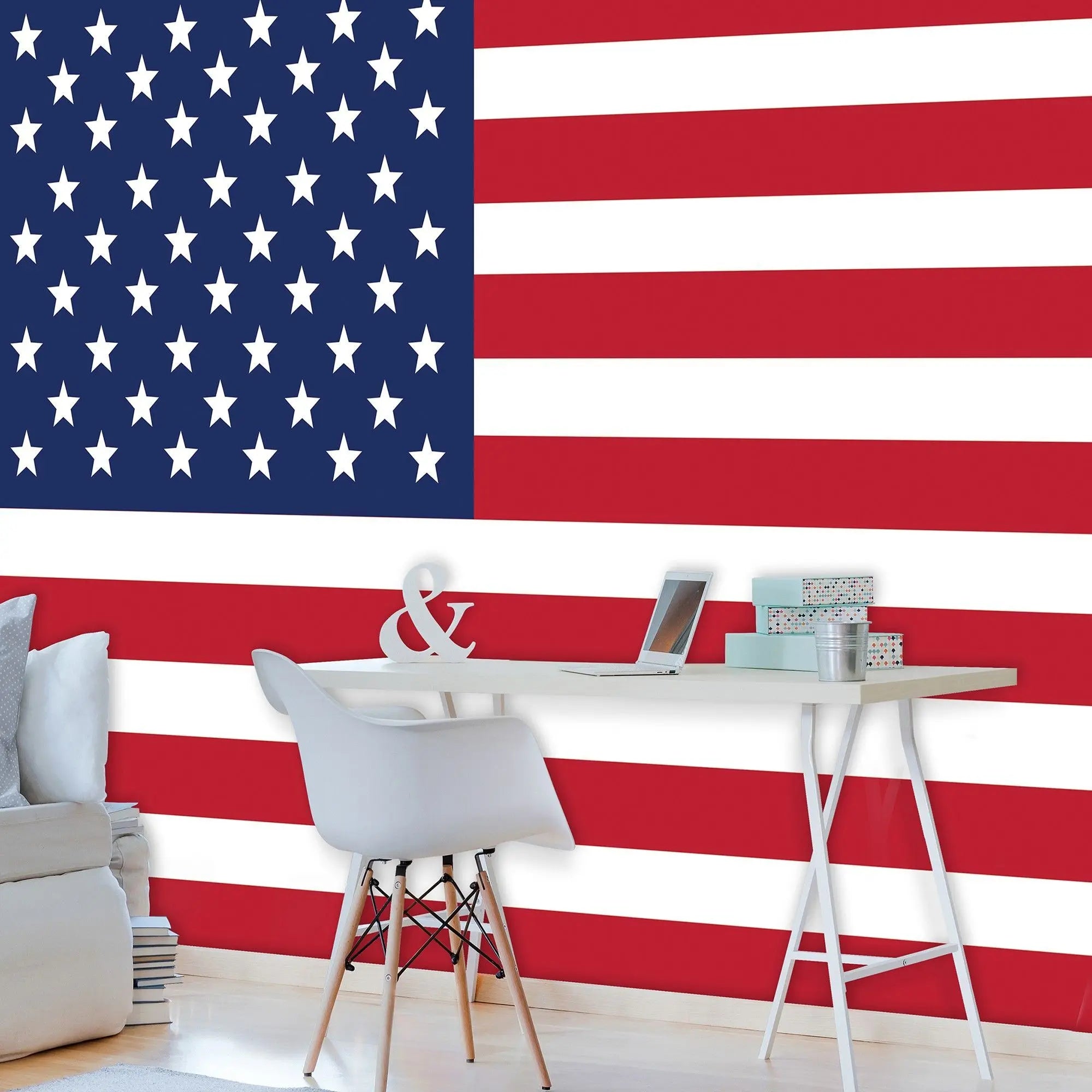Billede 3 af Fototapet - USA's flag