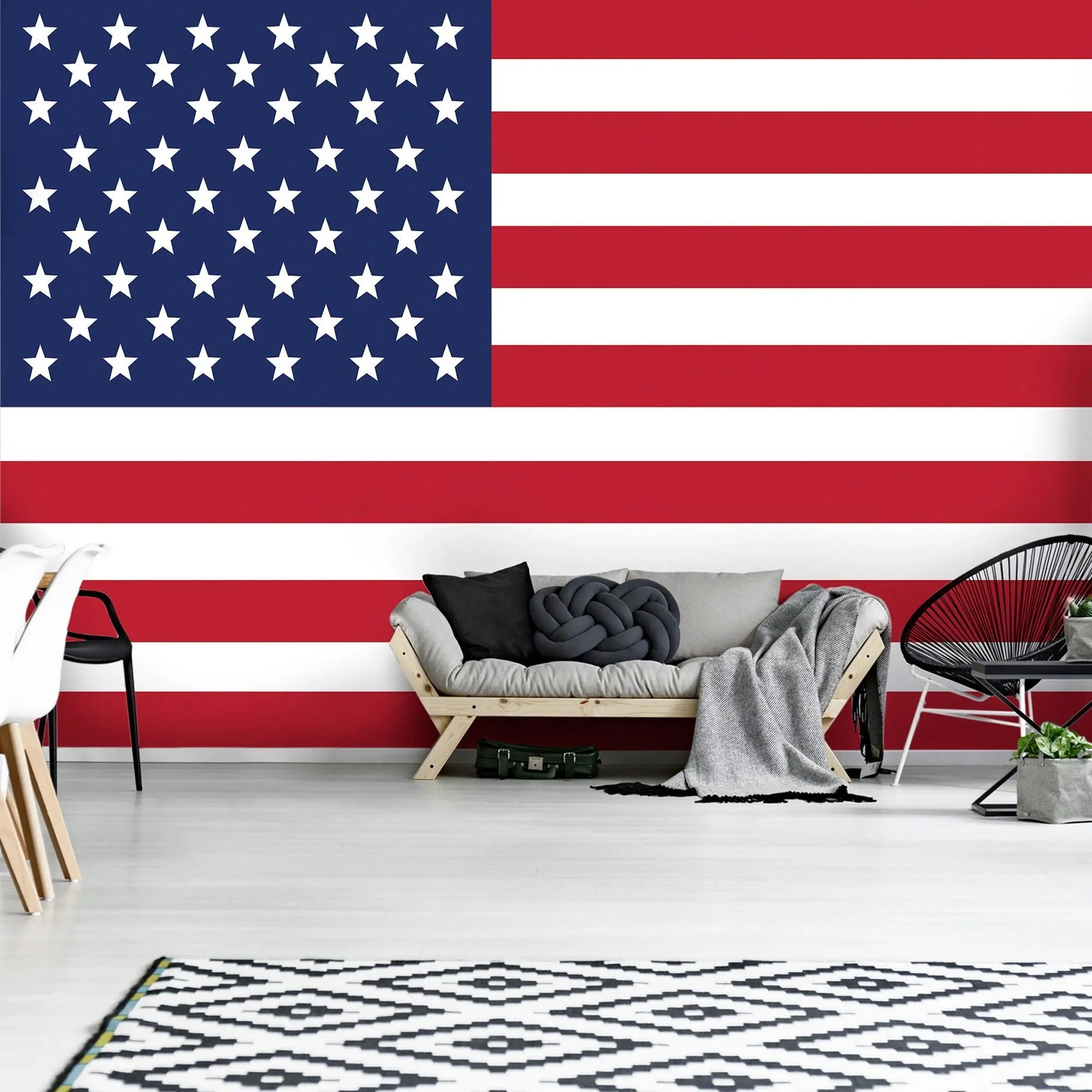 Billede 5 af Fototapet - USA's flag