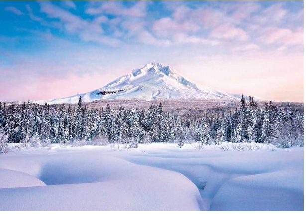 Mountain Graceful winter
