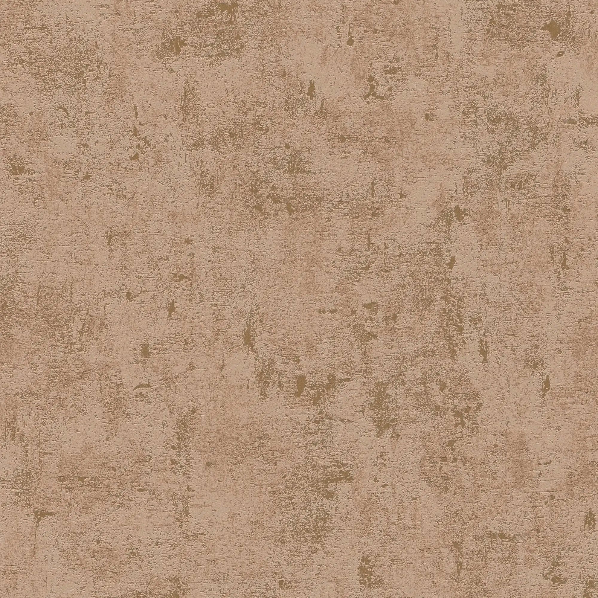 Nærbillede af Ancient Patina - Sandstone tapet, der viser en tekstureret overflade med naturlige mønstre i lysebrune og beige nuancer fra Nicetapet.dk.
