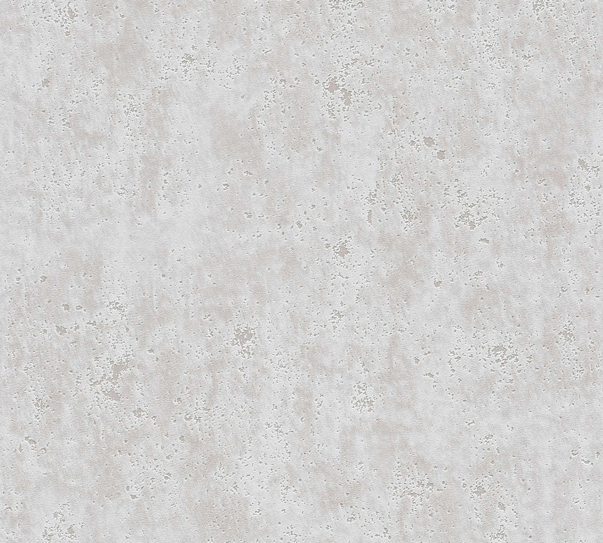 Detaljeret nærbillede af Concrete Chic - Slate tapetets grå betonmønster fra Nicetapet.dk.