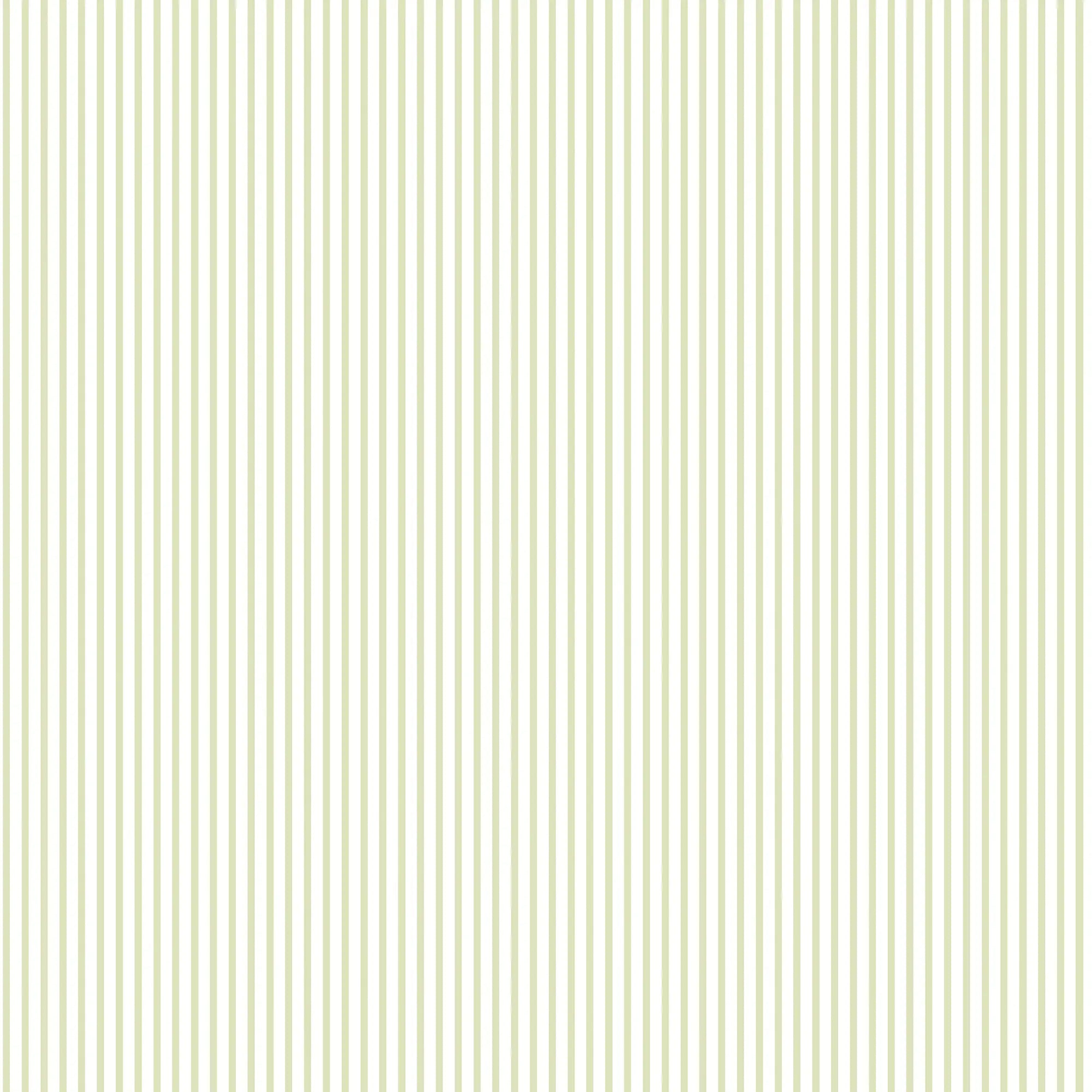 Tapetdesign Delicate Stripes - Mint med smalle, vertikale striber i lysegrønne og hvide nuancer fra Nicetapet.dk.