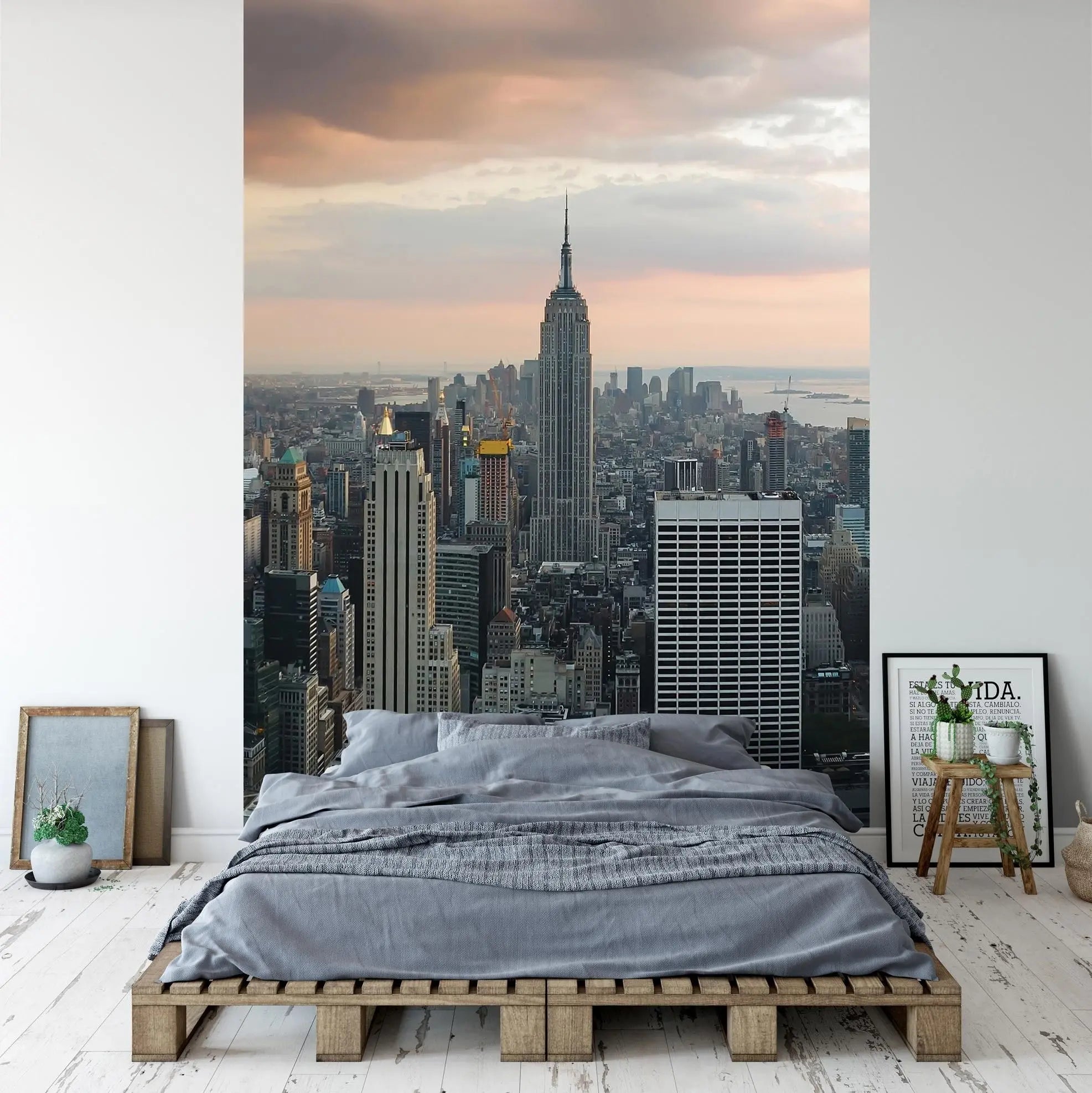 Billede 12 af Fototapet - Empire State Building og skyline i New York