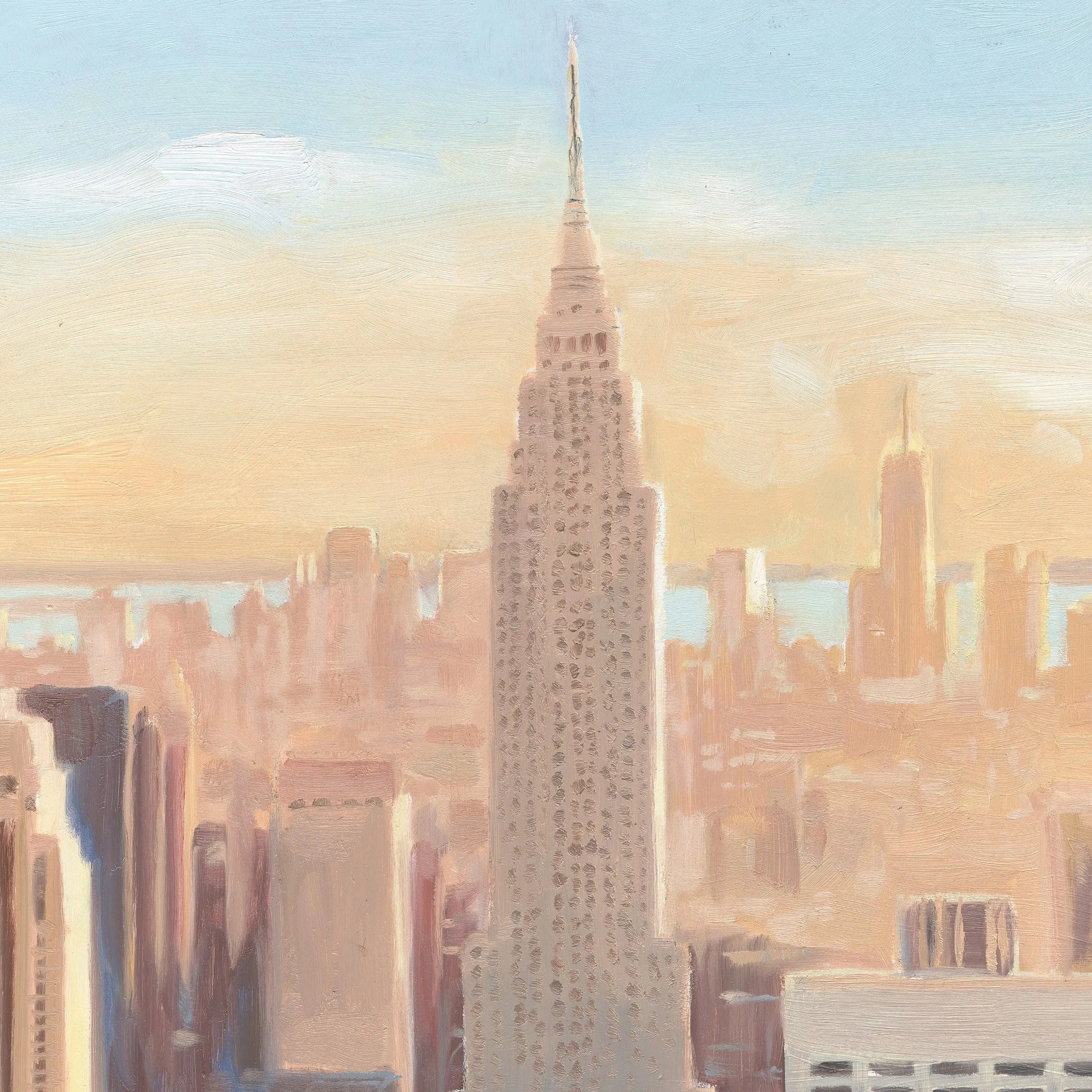 Billede 7 af Fototapet - Empire State Building ved solnedgang i New York