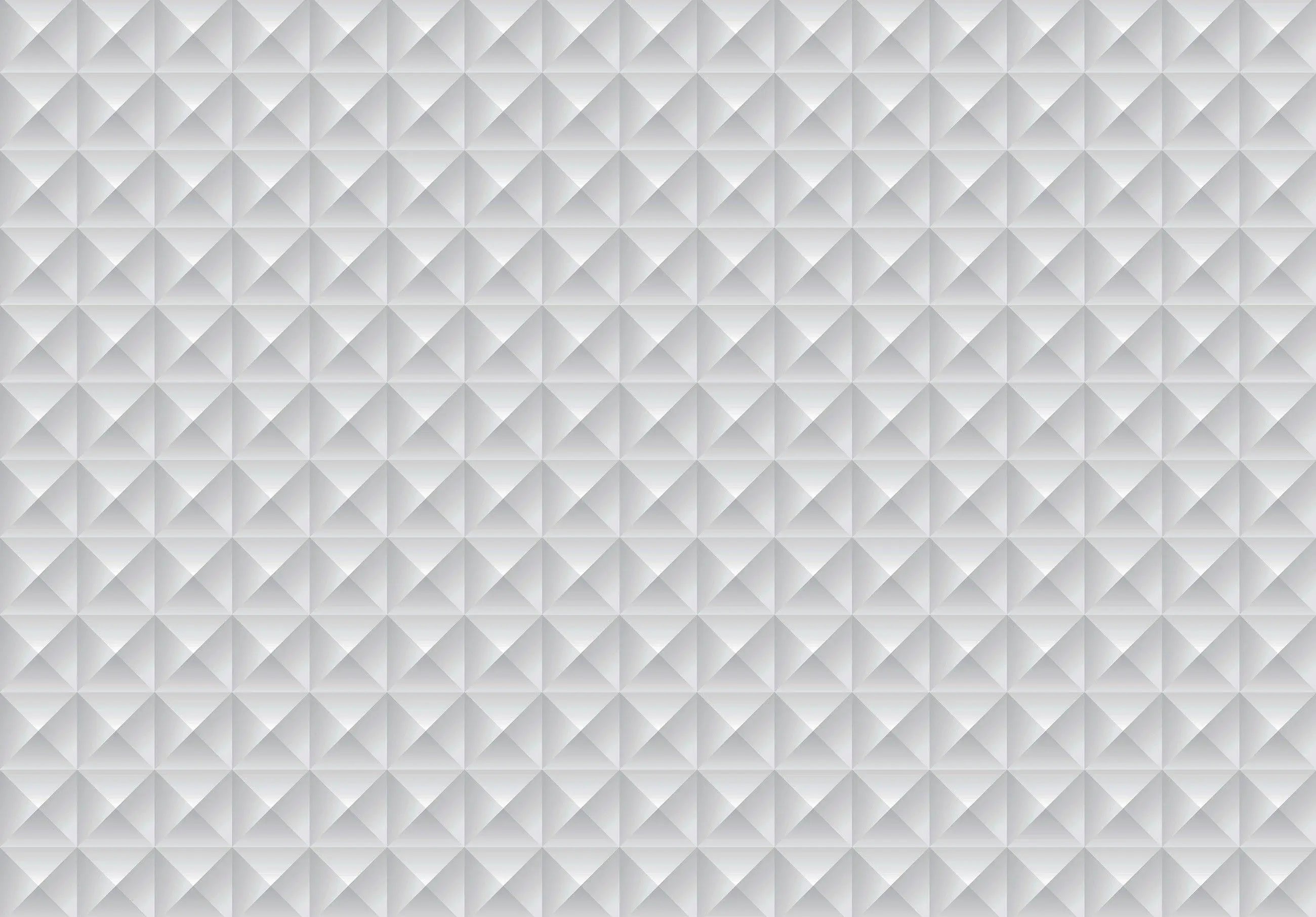 Billede 11 af Fototapet - Gråt geometrisk mønster med pyramideformede felter