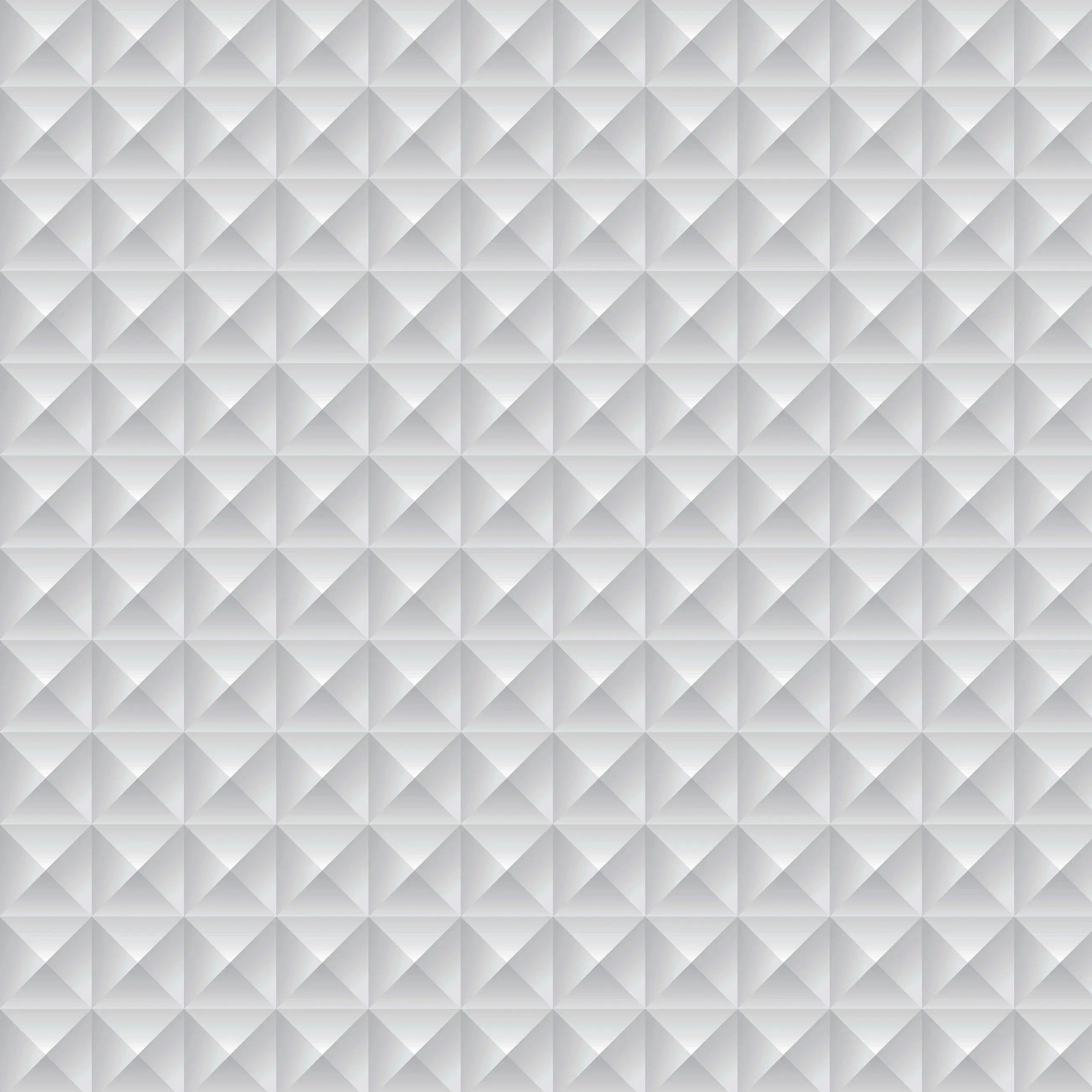 Billede 16 af Fototapet - Gråt geometrisk mønster med pyramideformede felter