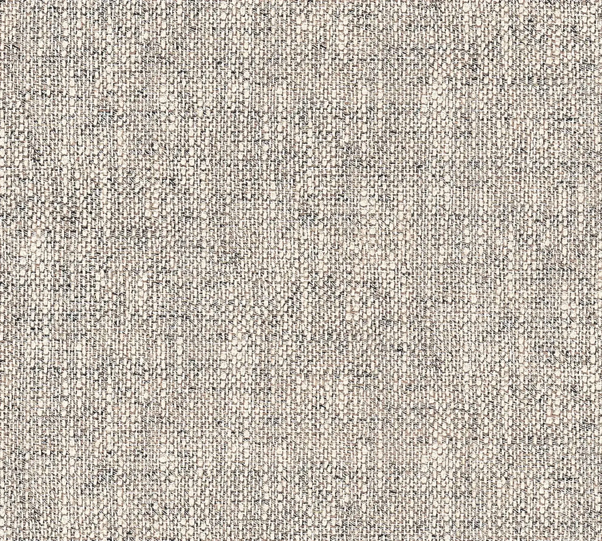 Nærbillede af af tapetstrukturen for Rustic Knit - Sand fra Nicetapet.dk, der viser en detaljeret vævet tekstur med sandfarvede nuancer.