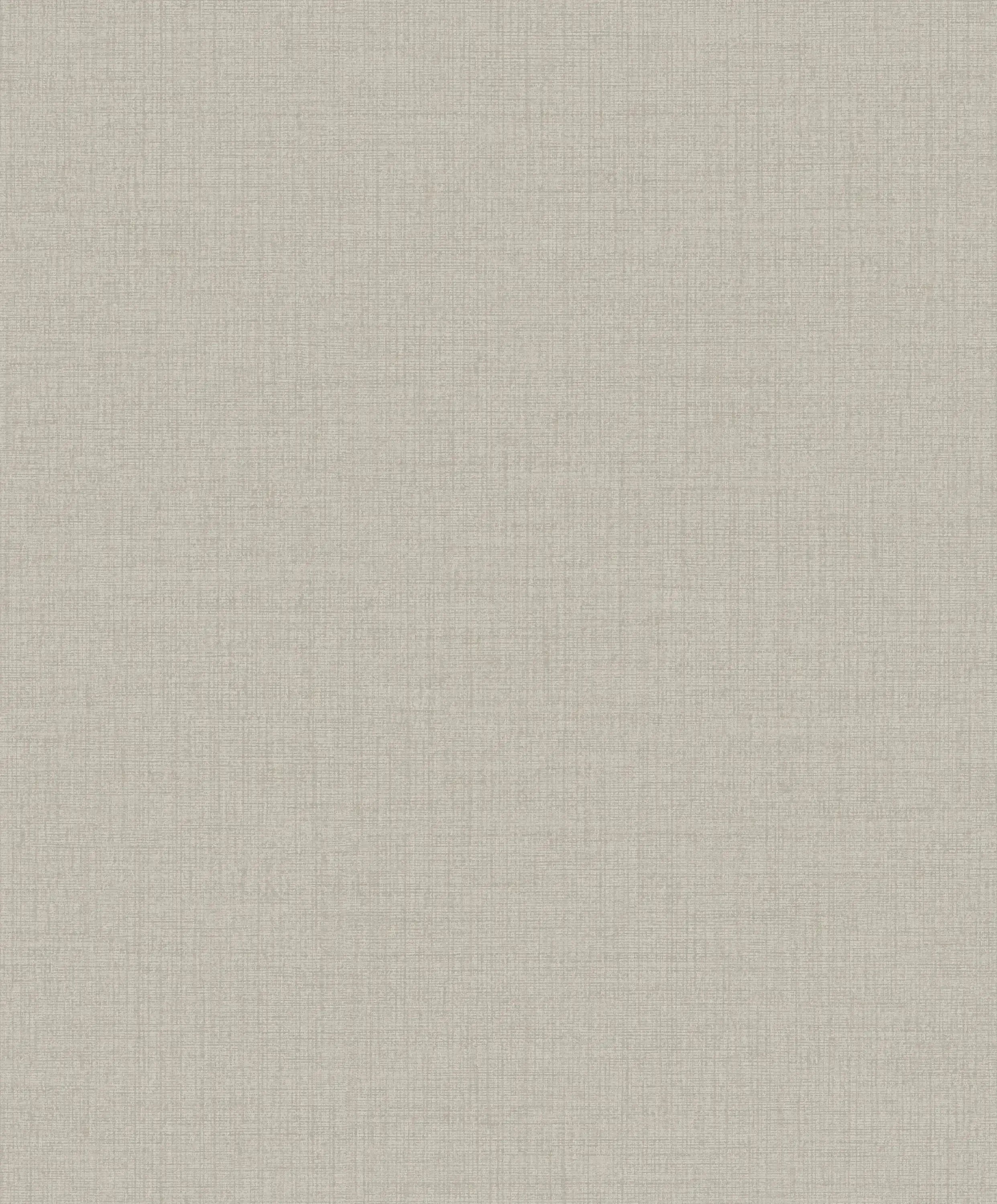Detaljeret visning af tapetdesign Iconic Weave - Dove med en subtil vævning i lysegrå nuancer på Niketapet.dk