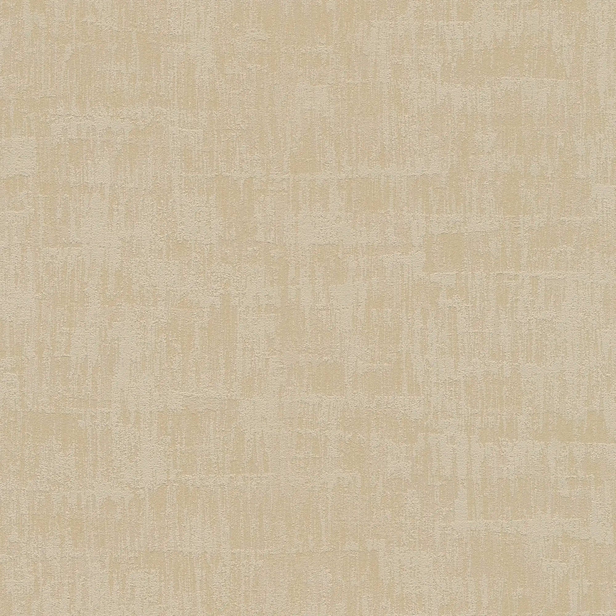 Nærbillede af tapetet 'Textured Elegance - Wheat' med en subtil og varm tekstur i hvede nuance.