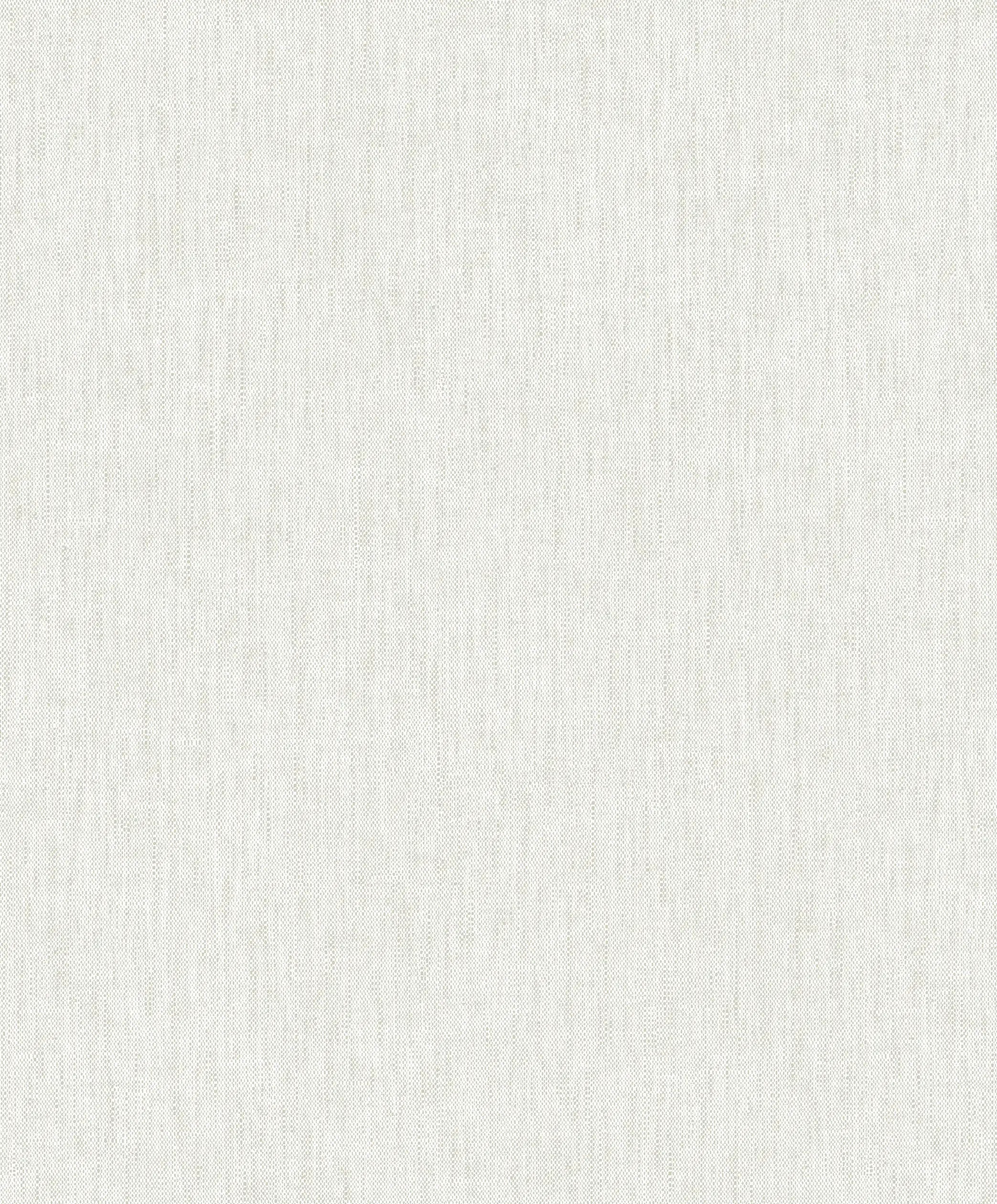 Nærbillede af Windsor Weave - Alabaster tapet med en subtil vævet struktur. Tapetet har en lys, neutral farvetone.